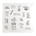 Kay Dee Cooks Kitchen Graphite Cotton Conversions & Equivalents Krinkle Flour Sack Towel R3233